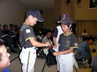 黄金の右腕でファイターズの抽選を引くたく