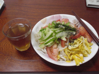 20090820昼食 20090820昼食